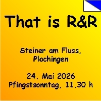 Pfingstsonntag, Steiner am Fluss, Plochingen