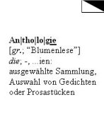 Anthologien